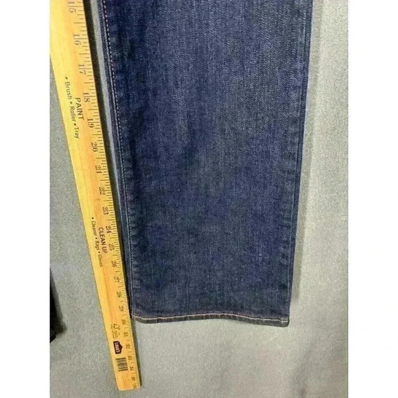 Levis 415 Jeans Women's 31 Relaxed Bootcut Mid Rise Blue Denim Stretch Dark Wash - Picture 7 of 8